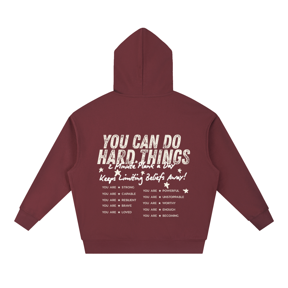 PLANK MOB Vintage Heavyweight Graphic Hoodie