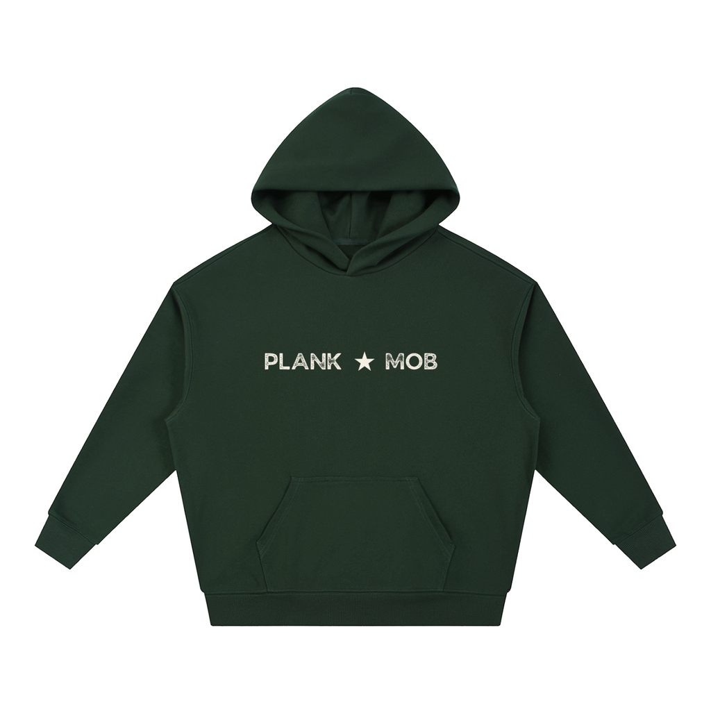 PLANK MOB Vintage Heavyweight Graphic Hoodie