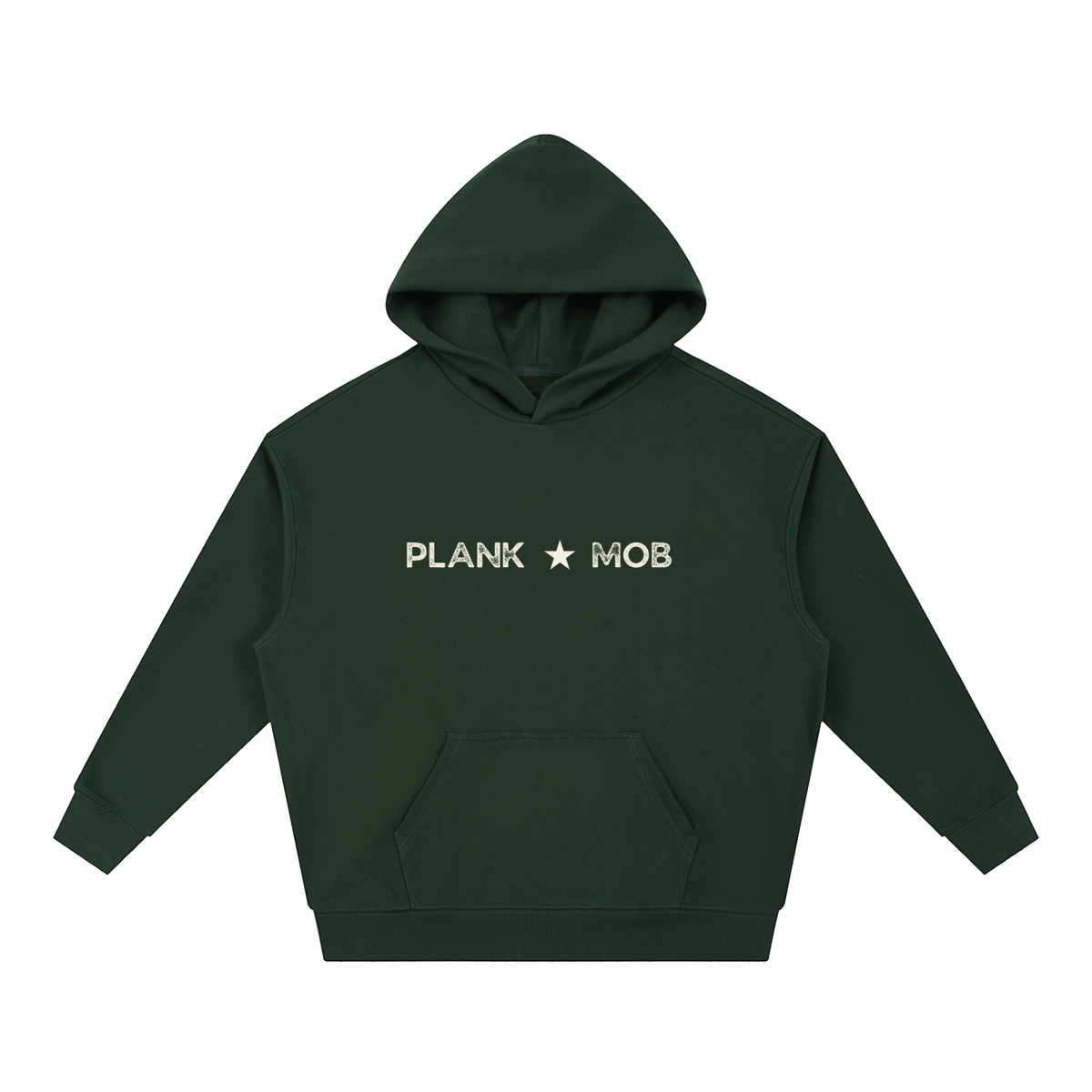 PLANK MOB Vintage Heavyweight Graphic Hoodie