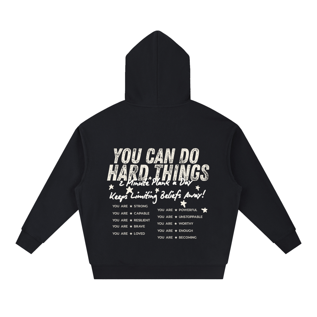 PLANK MOB Vintage Heavyweight Graphic Hoodie