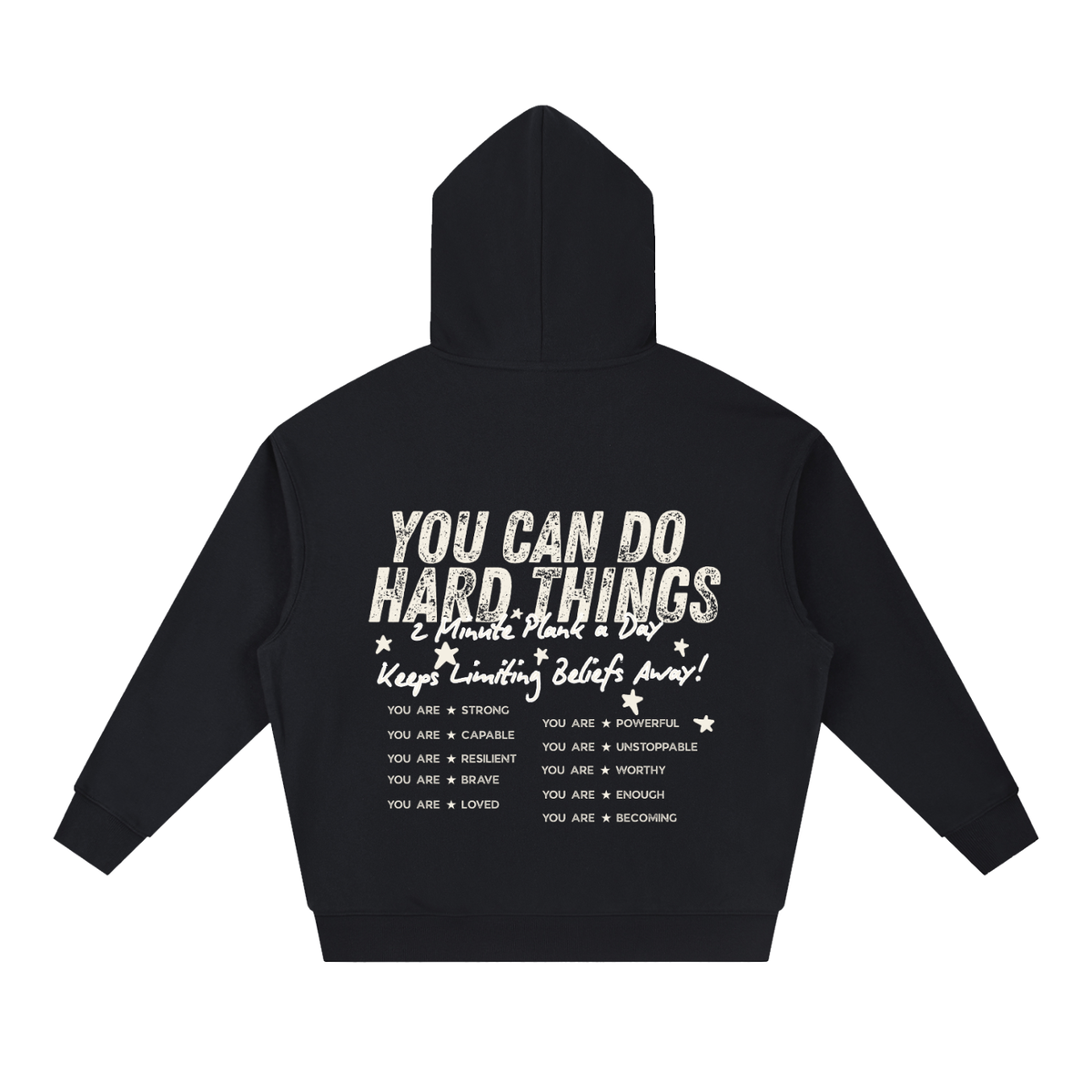 PLANK MOB Vintage Heavyweight Graphic Hoodie
