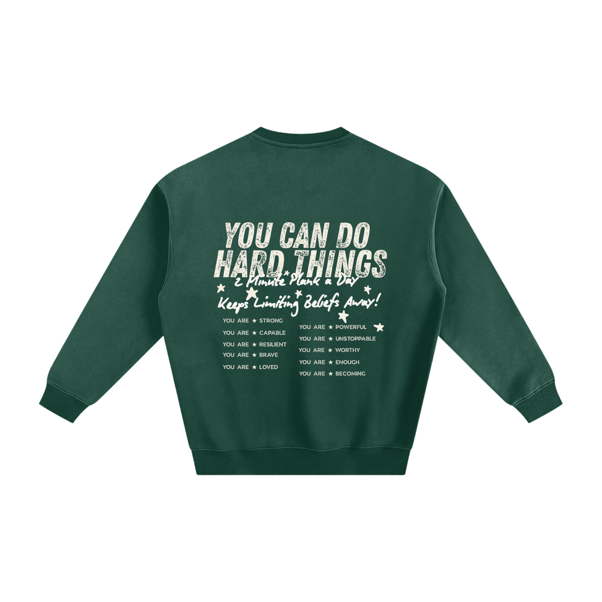 PLANK MOB Fleeced Sweatshirt