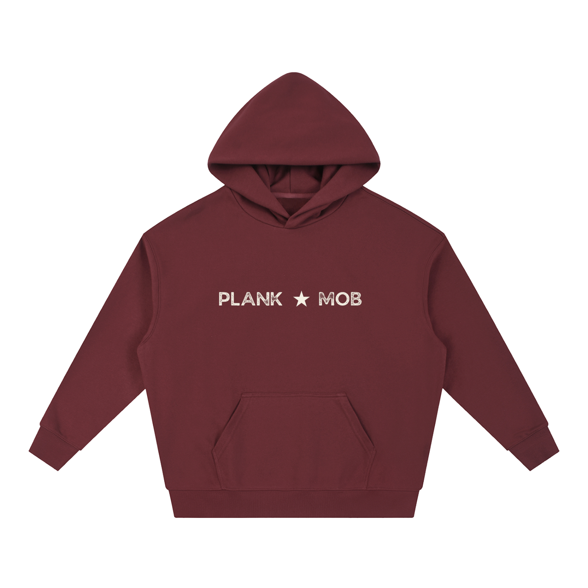 PLANK MOB Vintage Heavyweight Graphic Hoodie