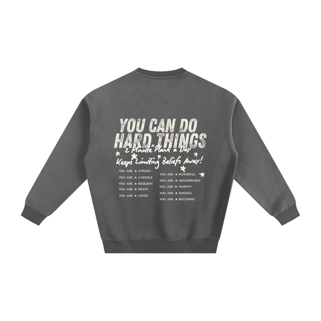 PLANK MOB Fleeced Sweatshirt