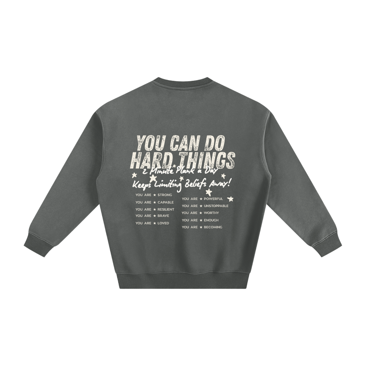 PLANK MOB Fleeced Sweatshirt
