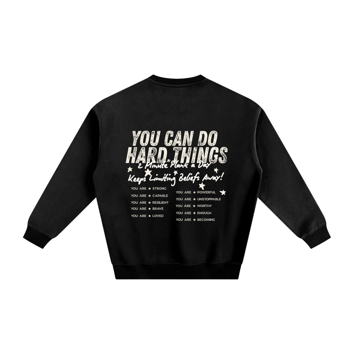 PLANK MOB Fleeced Sweatshirt