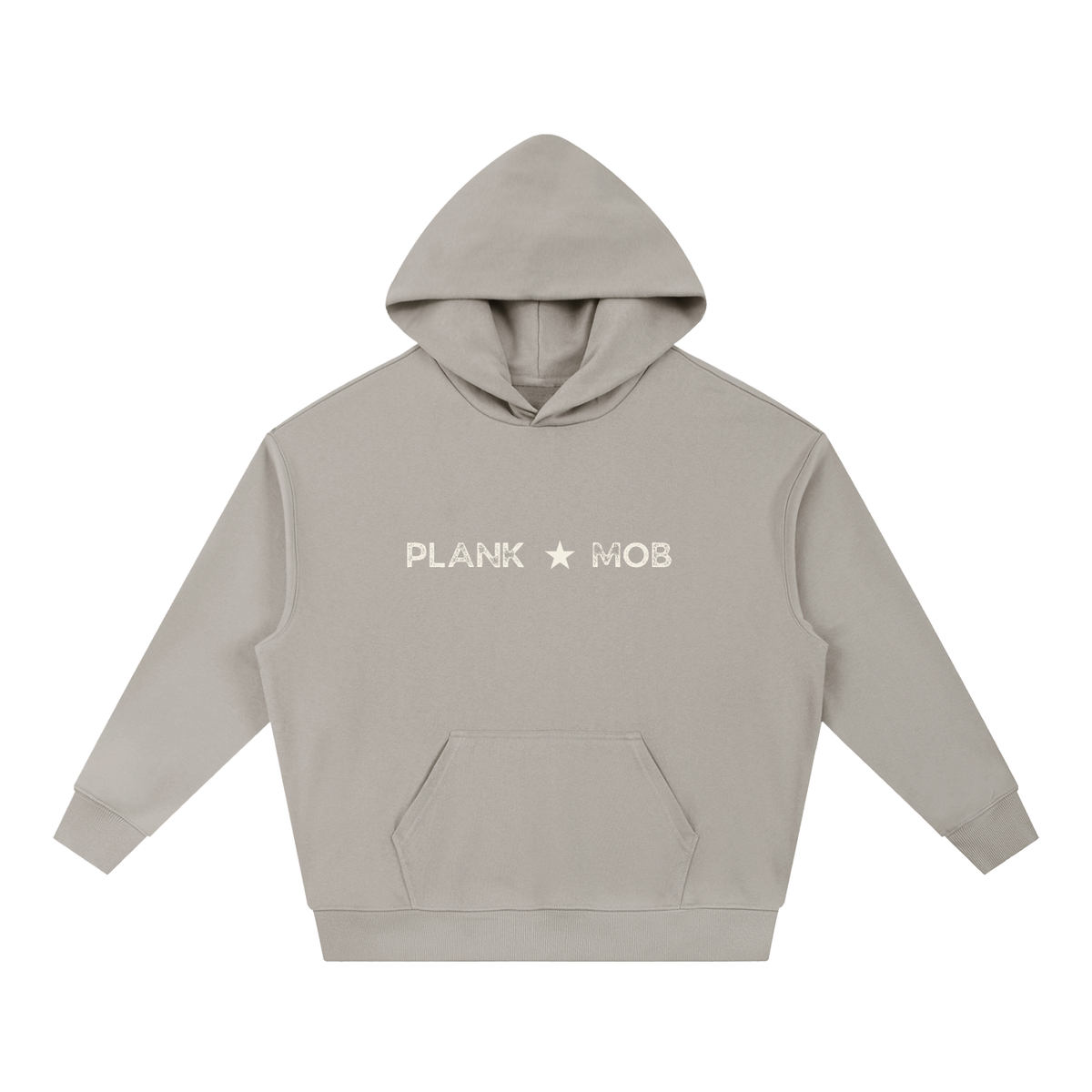 PLANK MOB Vintage Heavyweight Graphic Hoodie