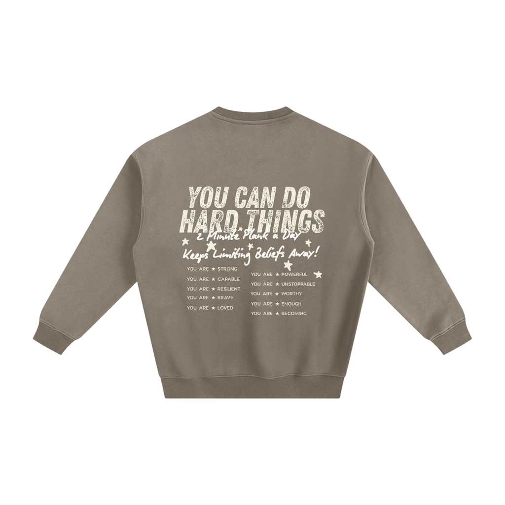 PLANK MOB Fleeced Sweatshirt