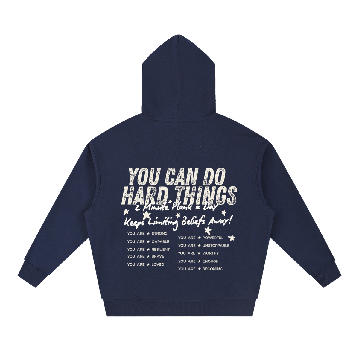 PLANK MOB Vintage Heavyweight Graphic Hoodie