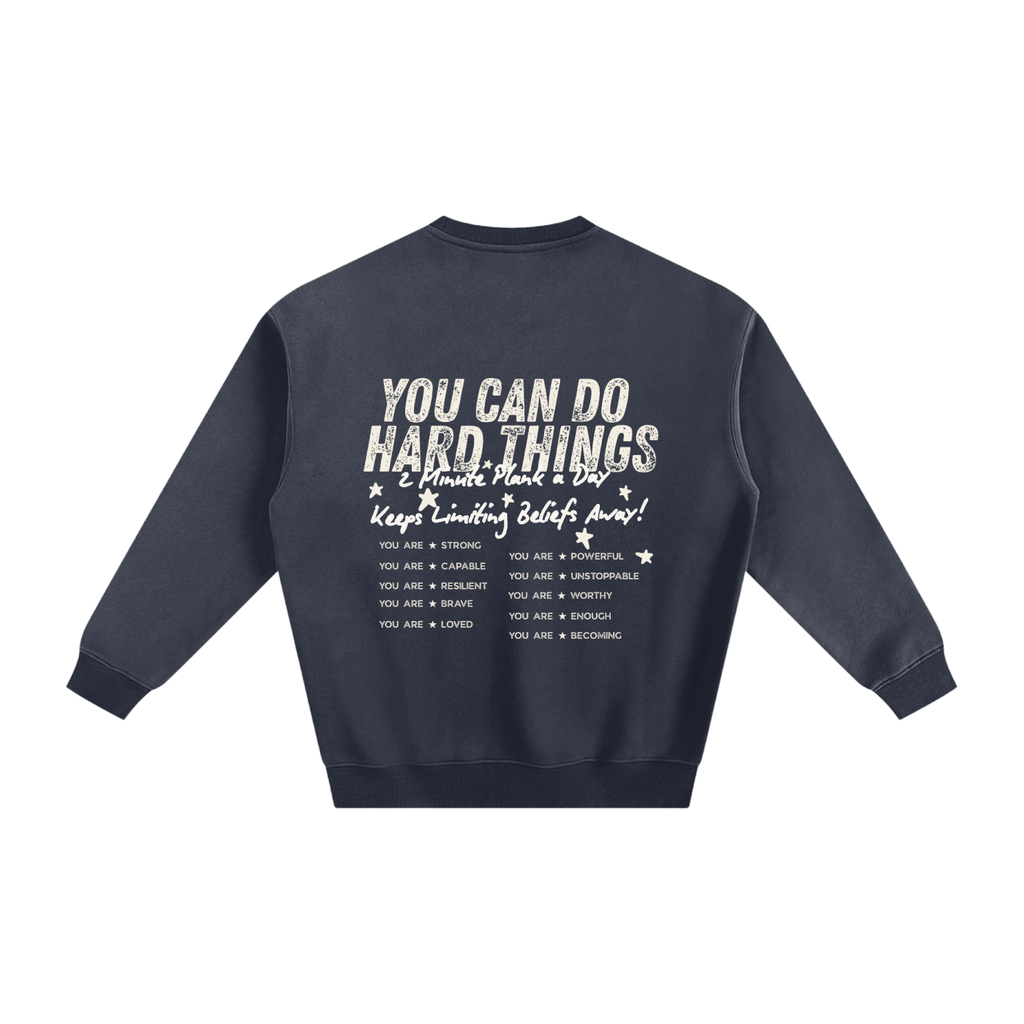 PLANK MOB Fleeced Sweatshirt