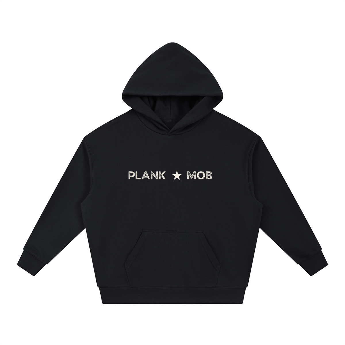 PLANK MOB Vintage Heavyweight Graphic Hoodie