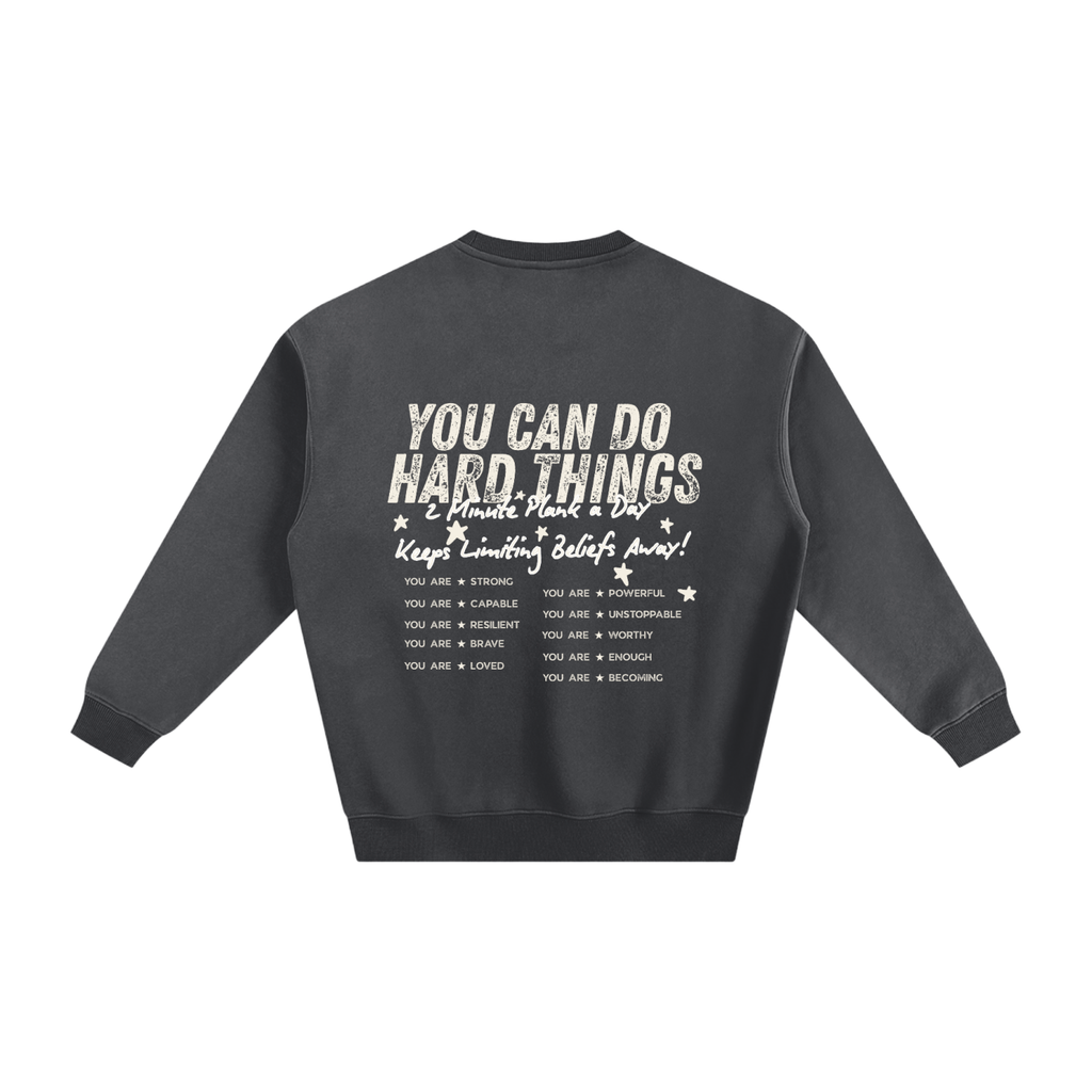 PLANK MOB Fleeced Sweatshirt