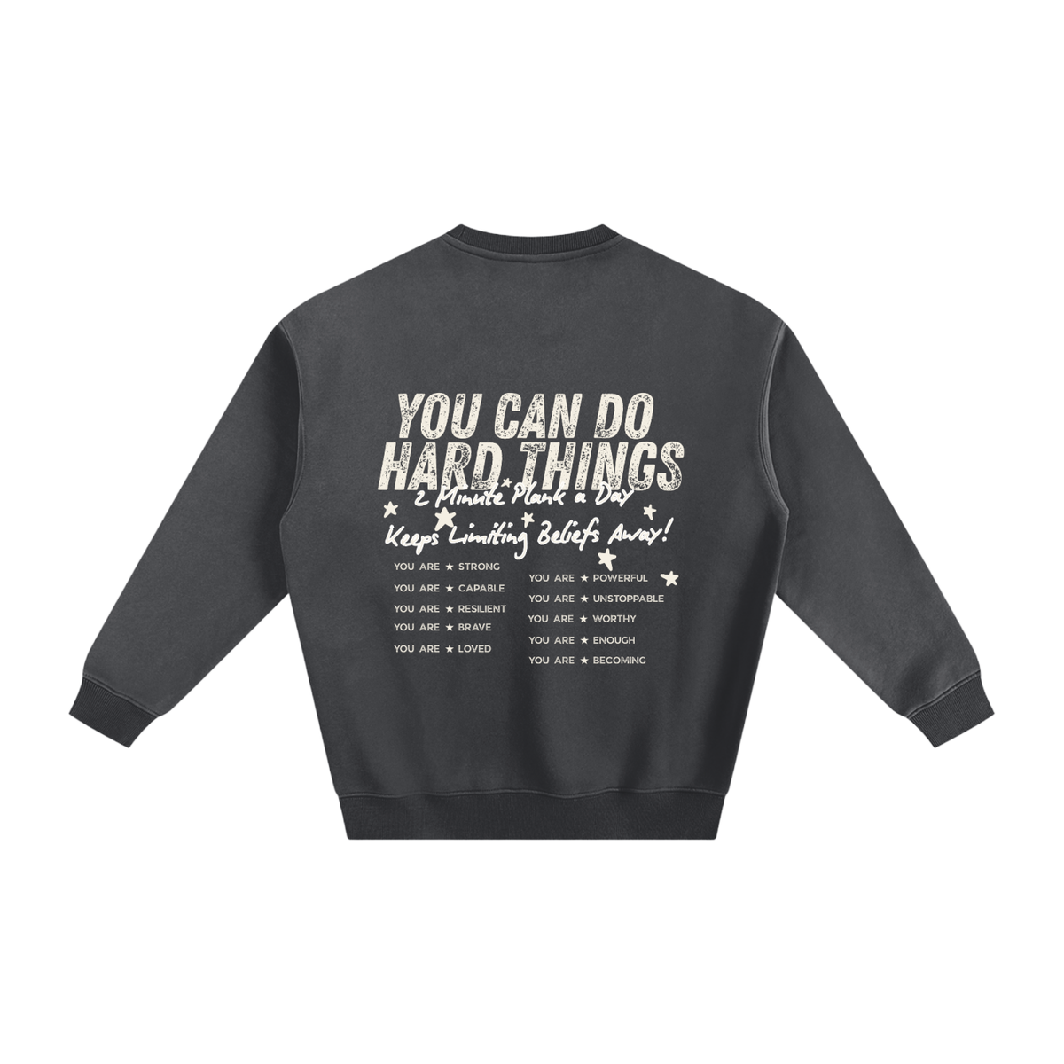 PLANK MOB Fleeced Sweatshirt